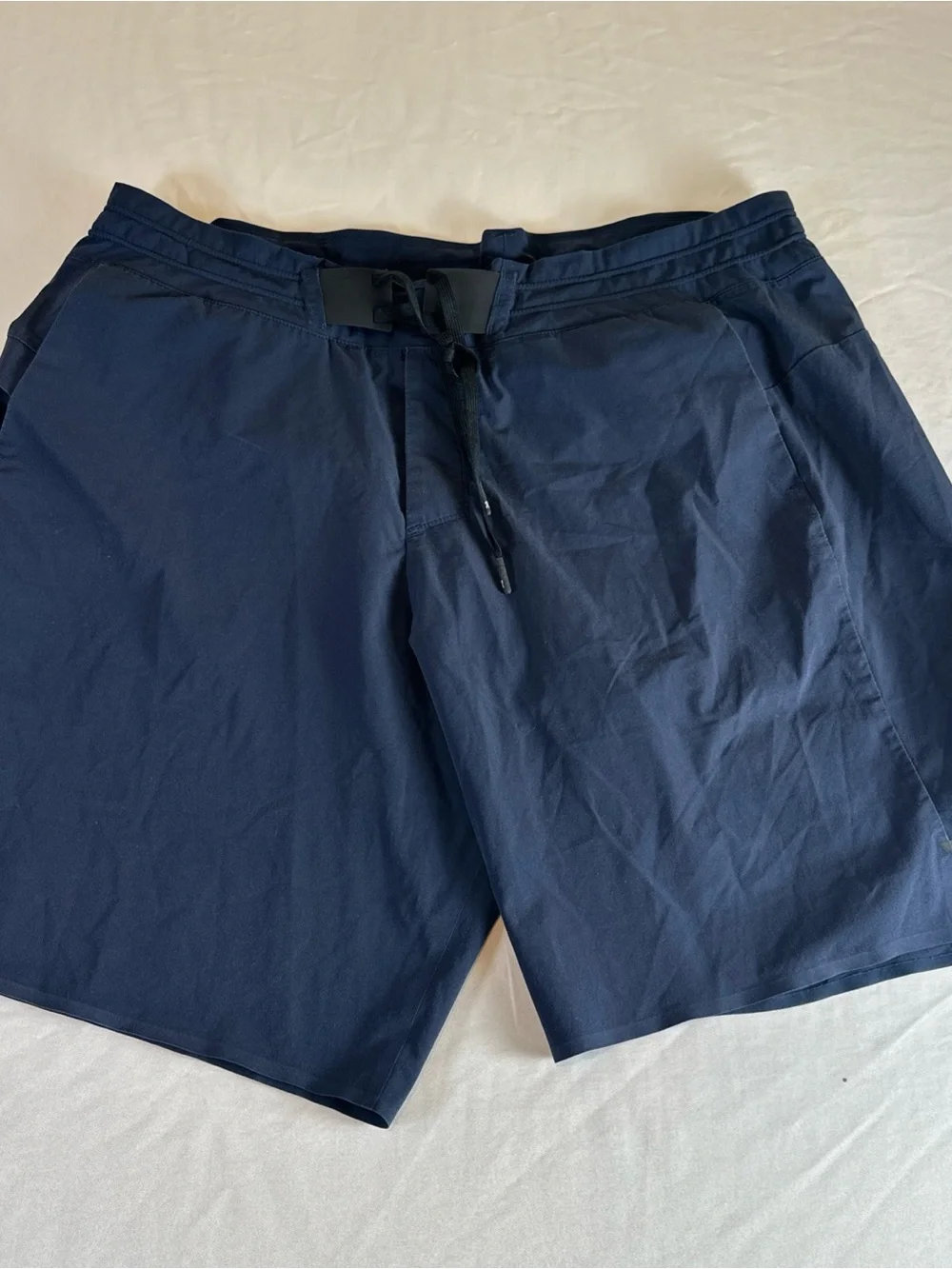 On Running Navy Swim Board Shorts with Drawstring